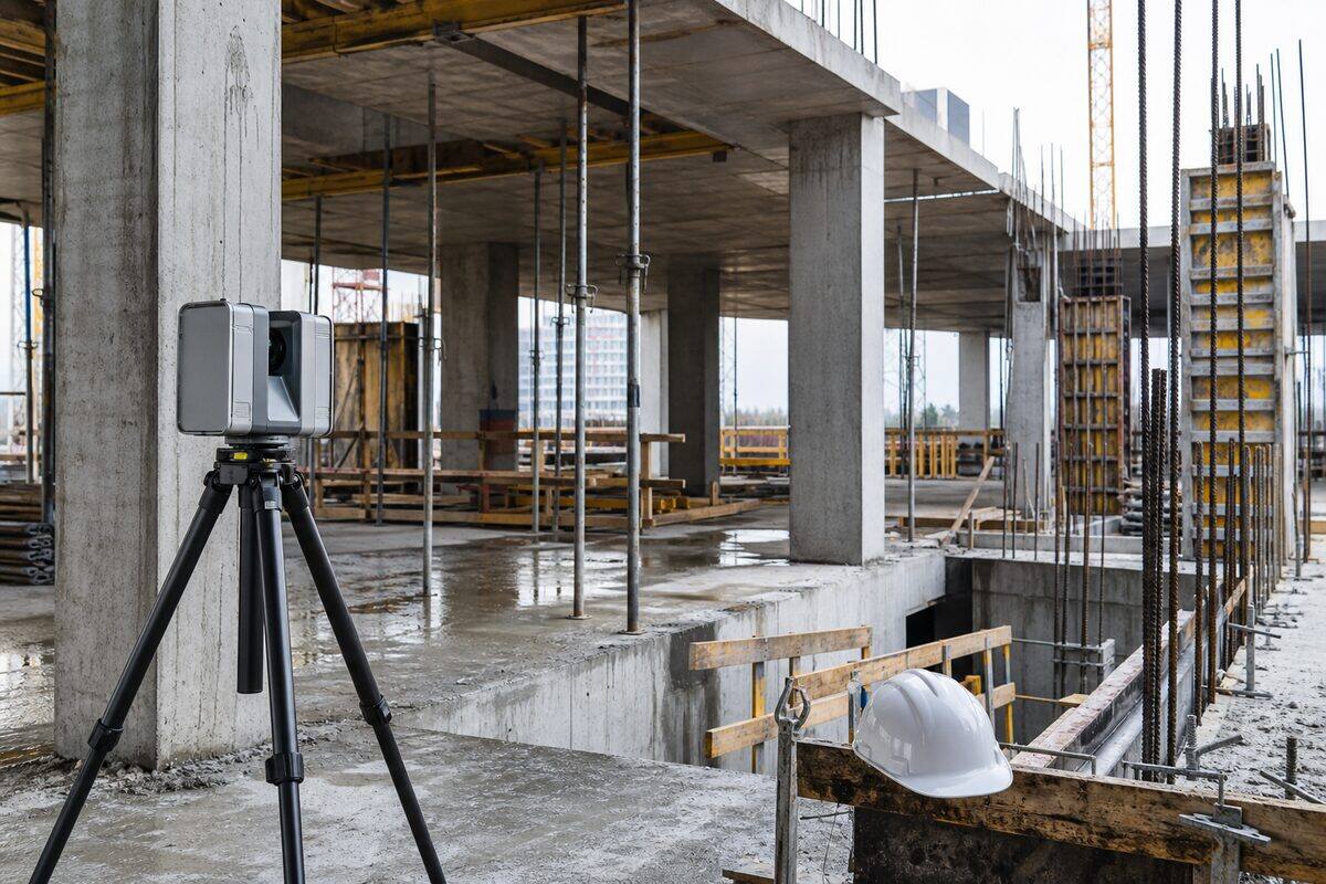 Construction progress scanning and as-built verification - Brisbane Point Cloud